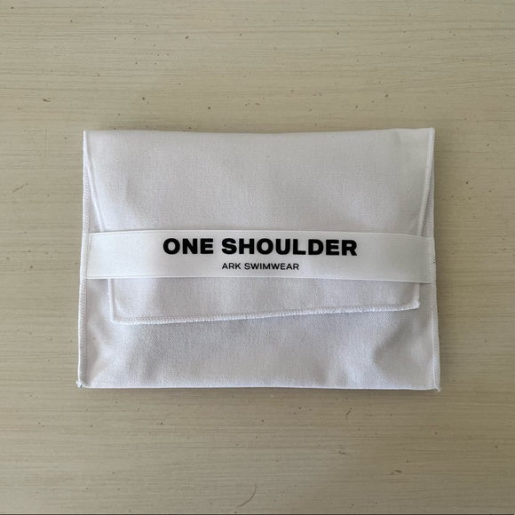 NWT Ark Swim Leopard One Shoulder bikini top (high waisted bottoms available) - Picture 7 of 10